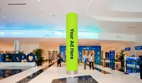 PBExpo Lobby Column Wrap Sponsor Opportunity